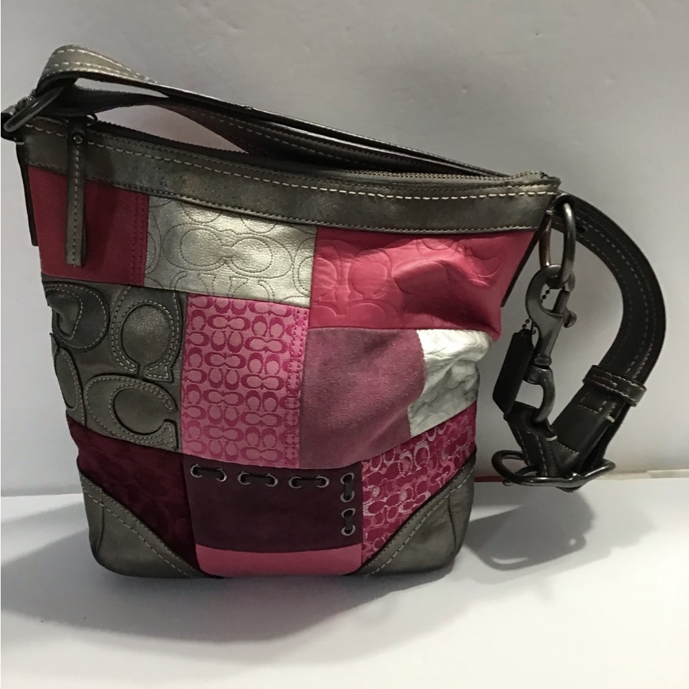 Patchwork Shoulder Bag - image 3